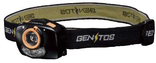GENTOS(ジェントス) ヘッドベイダー 【明るさ125ルーメン/実用点灯3時間】 HR-730HBK