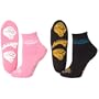 For Bare Feet Jacksonville Jaguars Women's Slipper Socks (2 Pack) Medium