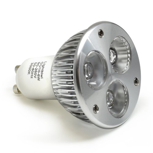 Lightkiwi Dimmable Gu10 Cree LED Light Bulb 6w 45 Flood Warm White 3000k