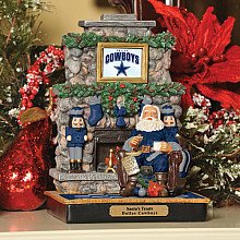 Memory Company Dallas Cowboys Santa Treats Figurine