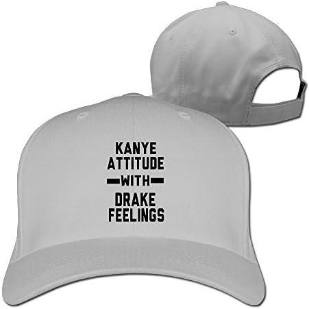 Adjustable Baseball Hats - Kanye Attitude Drake Feelings