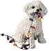Bichon Frise Sandicast Holiday Ornament