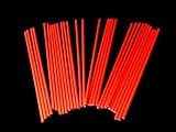 Classikool Red Plastic 190mm / 7.5 Inch Cake Pop Sticks Pack of 50