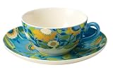 Spode Kim Parker Chicory Hymn Cup and Saucer