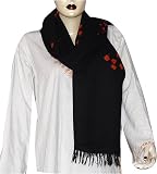 Neck Scarf in Wool Tie Dye Print Womens Accessory 24