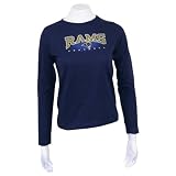 St. Louis Rams Women's Long Sleeve NFL T-Shirt - Navy - Small