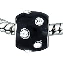 Pugster Swarovski Crystal Bead Charm Fits Pandora Charm And Beads