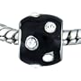 Pugster Swarovski Crystal Bead Charm Fits Pandora Charm And Beads