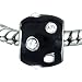 Pandora Style Bead Swarovski Crystal Charm Bead Fits Pandora Bracelet