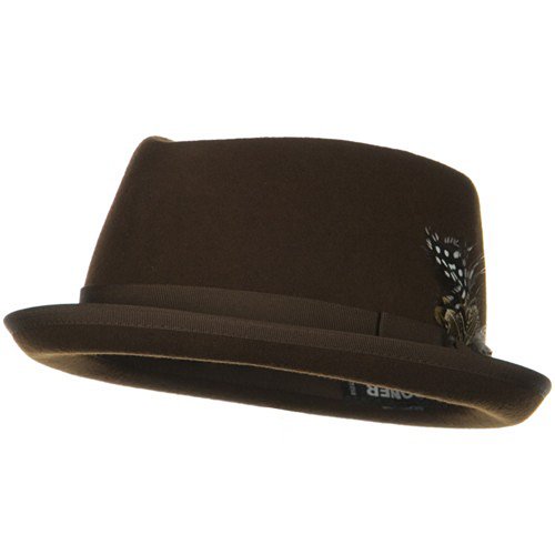 The Rhythm Men's Felt Hat - Brown W07S58D