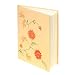 Handmade Paper Orange Journal-Wildflower