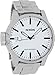 Nixon Chronicle SS Watch - Men's Sanded Steel/White, One Size