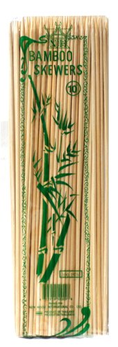10 Bamboo Skewers by Imported