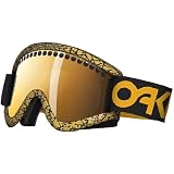 Oakley 2Nine75 Pro Frame Gold X Adult Special Editions Signature Series Ski Snowmobile Goggles Eyewear w/ Free B&F Heart Sticker Bundle - Gold Iridium