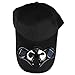 TOOGOO(R)Summer Outdoor Solar Sun Power Hat Cap Cooling Cool Fan for Golf Baseball Sport - Black