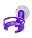 SipCaddy Bath & Shower Portable Cupholder Caddy for Beer & Wine Suction Cup Drink Holder, Purple
