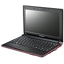 Samsung N145 Plus 10.1 inch Netbook - Black (Intel Atom N455 1.66GHz, RAM 1GB, HDD 320GB, LAN, WLAN, Webcam,  Windows 7 Starter)
