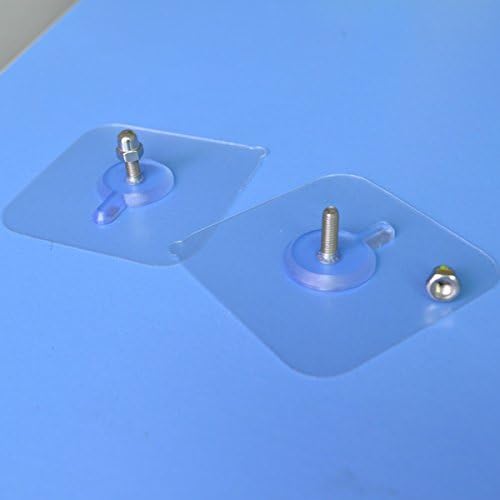 Traceless Sticky Screw, no Need to Perforate, no Need to Drive Nail, Installation Hanging Rack Hanging Piece Strong Sticky Screw ,2-piece Sticky Stainless Steel Screw Pilot Nail