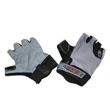 Avenir Raleigh Lycra Bike Cycling Glove Medium Grey New
