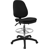 Multi-Function Drafting Stool - Black
