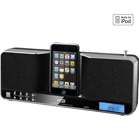 H&B - IP-20i - Station d'accueil pour iPod / iPhone avec Radio R�veil - 20 W