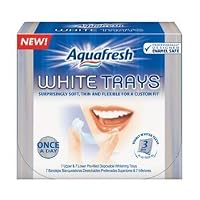 White Trays-Aquafresh Teeth Whiteing Trays, 28 Trays (2 Boxes)