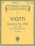Giovanni Battista Viotti: Violin Concerto No. 23 In G Major