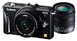 Panasonic �f�W�^�����J���� GF2 �_�u�������Y�L�b�g(14mm/F2.5�p���P�[�L�����Y�A14-42mm/F3.5-5.6�W���Y�[�������Y�t��) �t���n�C�r�W�������[�r�[��� �G�X�v���u���b�N DMC-GF2 W-K