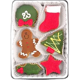 Beautiful Sweets Happy Holidays Organic Cookies