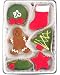 Beautiful Sweets Happy Holidays Organic Cookies, 4 Cookies