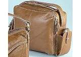G.A.L. Buttersoft Camera Leather Handbag