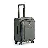 Delsey Helium X'Pert Lite 4 Wheel Personal Trolley Tote Black
