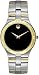 Movado Juro Diamond Two-tone Steel Black Mens Watch 0605722