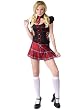 Sexy School Girl Costume Plaid Skirt Adult Theatre Costumes