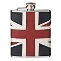 Leather British Hip Flask 6 oz.