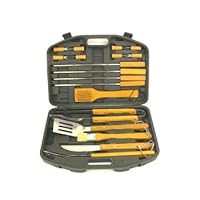 CAMPING BBQ TOOL SET -19 piece GRILLING KIT - BARBEQUE
