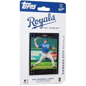 Click here to buy Topps Kansas City Royals 2007 Baseball Card Team Set by  Topps .