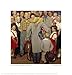 Christmas Homecoming by Norman Rockwell. Size 9.87 inches width by 10.01 inches heigh...