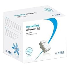 MSI MEGA ePower 85 Version II Powerline Fast Ethernet Adapter 85Mbps