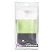 Fosmon CADDY Series Leather Wallet Case for Samsung Galaxy S4 IV / I9500 (White - Green - Black)