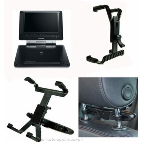 Buybits Portable DVD Car Headrest Mount for the Toshiba SDP92 DVD player