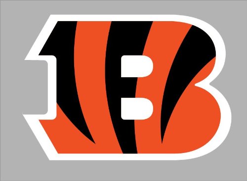 Cincinnati Bengals Auto Car Bumper Decal Sticker 5.25 X 7.5