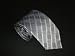 Jacquard Silk Tie Mandado in Grey