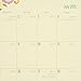 AT-A-GLANCE Monthly Planner, Garden Party Design, Academic Year, 12 Months, July 2015-June 2016, 4.88 x 8 Inch Page Size (150-201A)