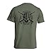 Dion Wear Men's Short Sleeve Graphic T-Shirt - One Nation Under God, Green, XX-Large