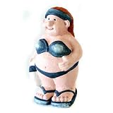 Eigenschaften Greemotion  / SCHWIMMERIN aus Pappmache, 45 cm hoch, die perfekte Deko-Idee