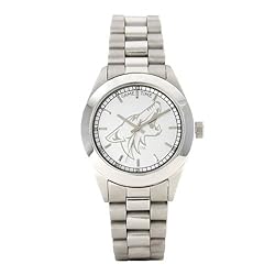 Phoenix Coyotes Ladies/Child Sapphire Series Crystal/Platinum Watch - NHL Hockey