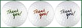 Thank You in Tri-Color Golf Balls