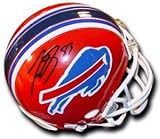 Lee Evans Autographed/Hand Signed Buffalo Bills Mini Helmet