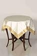 Cream Sari Tablecloth / Linen / Topper - Made to measure